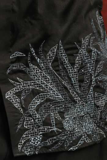 The Culture Black Cotton Noir Flore Shirt at Aza Fashions The Culture_Black Cotton Noir Flore Shirt _at_Aza_Fashions