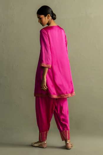 Charkhee Patchwork Kurta Set 