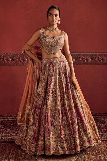 Ridhi Mehra Pichwai Embroidered Lehenga Set