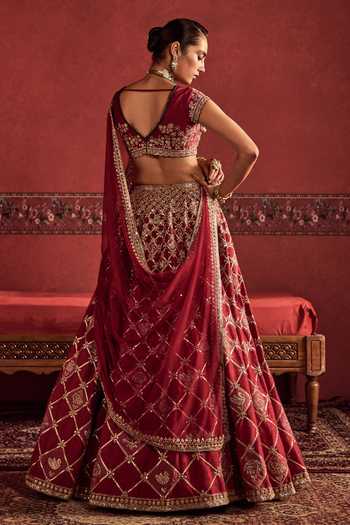 Ridhi Mehra Embroidered Lehenga Set