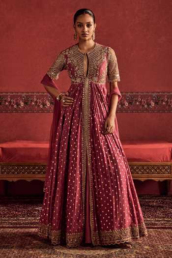 Ridhi Mehra Embroidered Anarkali With Dupatta