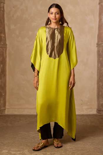 Vasstram Haar Colorblock Kaftan 