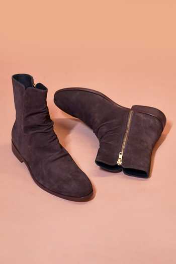 Dmodot Sprazzo Verdo Suede Boots