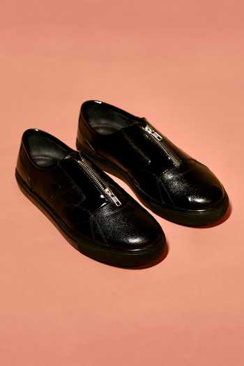 Dmodot Scarpo Zippo Lustro Leather Sneakers