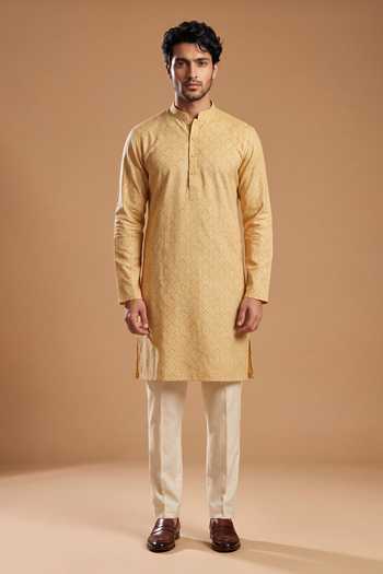 Arihant Rai Sinha Embroidered Kurta & Pant Set 