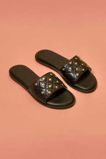 Dmodot Pelle Trapunta Rivitto Flats 