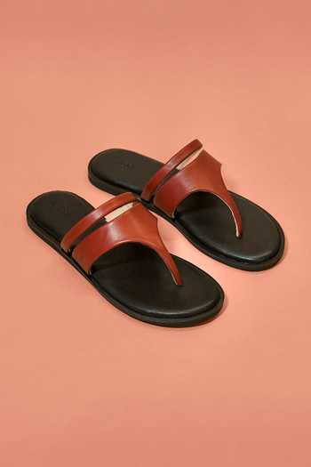 Dmodot Pelle Rouge Flats 