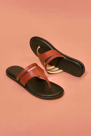 Dmodot Pelle Rouge Flats 