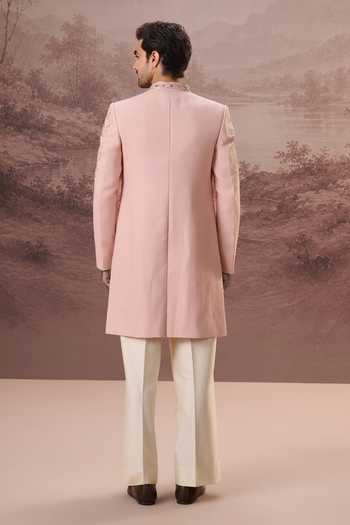 Contrast By Parth Yasmeen Embroidered Sherwani Set 