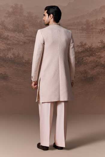 Contrast By Parth Anosh Embroidered Sherwani Set 