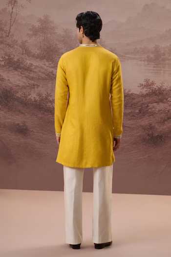 Contrast By Parth Suraiya Embroidered Kurta Set 
