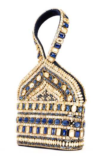 Buy Eena Blue Zaina Velvet Crystal Embellished Clutch Online at Aza Fashions Buy_Eena_Blue Zaina Velvet Crystal Embellished Clutch _Online_at_Aza_Fashions