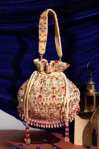 Eena Ravya Embroidered Potli Bag 