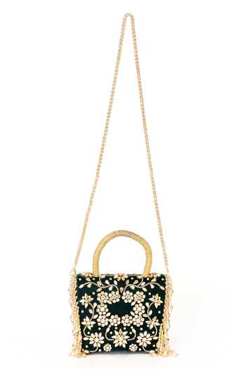 Eena Minali Embellished Clutch 