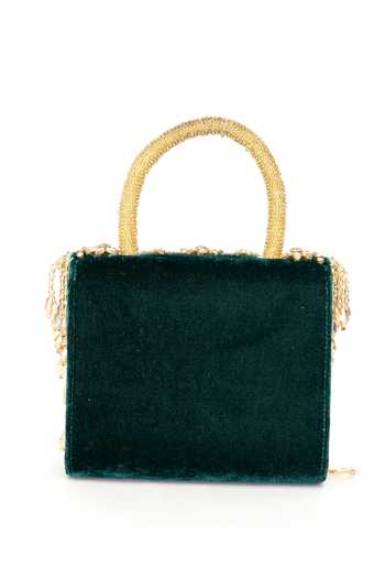 Buy Eena Green Minali Embellished Clutch Online at Aza Fashions Buy_Eena_Green Minali Embellished Clutch _Online_at_Aza_Fashions