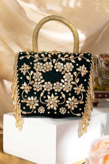 Eena Minali Embellished Clutch 