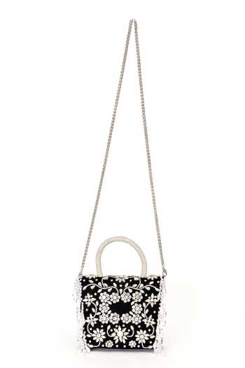 Eena Minali Floral Embellished Clutch 