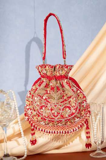 Eena Elina Zardozi Work Potli 