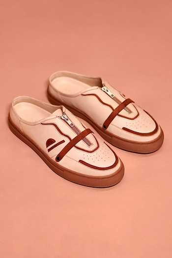Dmodot Freddo Mocha Leather Sneakers 