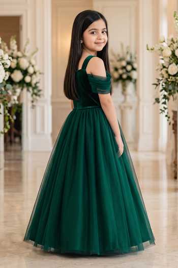 Petite Pomme Sequin Embroidered Dress 
