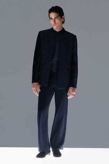 Rohit Gandhi + Rahul Khanna Eden Crest Bandhgala Set 