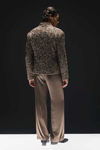 Rohit Gandhi + Rahul Khanna Emberfall Jacket Set 