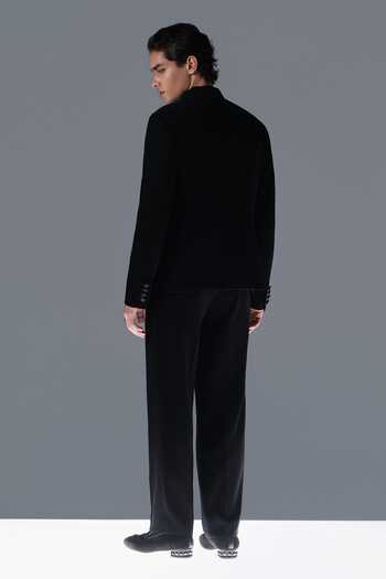 Rohit Gandhi + Rahul Khanna Monolith Embroidered Bandhgala Set 