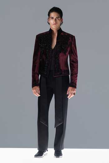 Rohit Gandhi + Rahul Khanna Vanguard Embroidered Bandhgala 