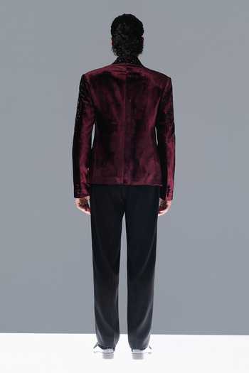 Rohit Gandhi + Rahul Khanna Asterion Embroidered Bandhgala Set 