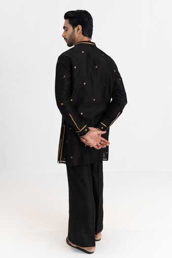 Wabi Sabi By Anshum-Ritesh Twin Birds Woven Kurta Set 