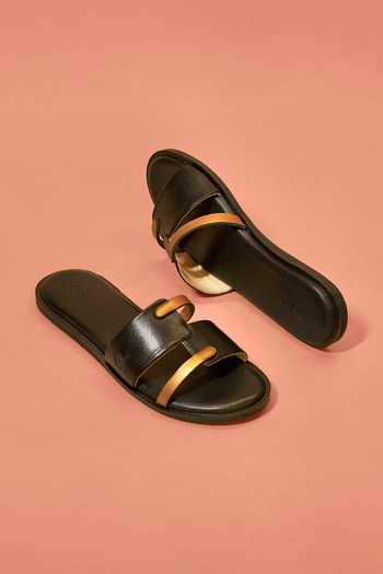 Dmodot Pelle Oro Flats 