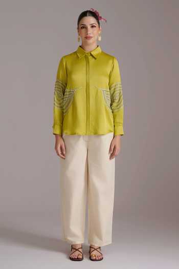 JAYN India Fatima Embroidered Shirt 