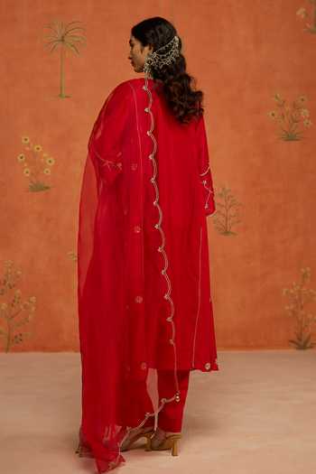 Shikha Mehta Nitya Embroidered Kurta Pant Set