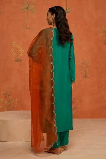 Shikha Mehta Ipsita Embroidered Kurta Set