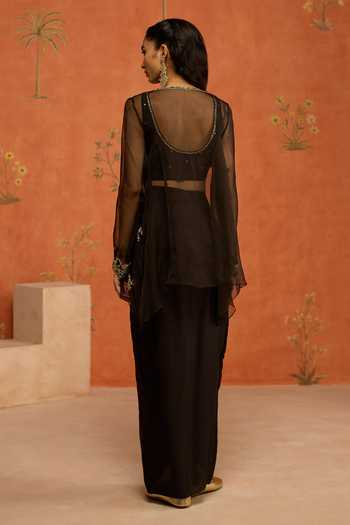 Shikha Mehta Eshika Embroidered Jacket Set