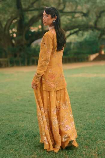 Paulmi And Harsh Leonara Embroidered Kurta Set