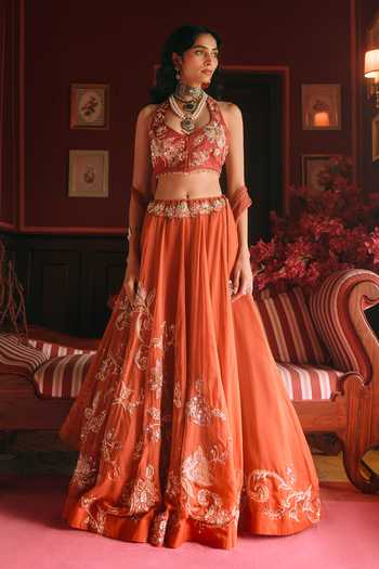 Paulmi And Harsh Dreamlet Printed Lehenga Set 