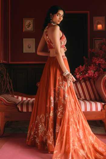 Paulmi And Harsh Dreamlet Printed Lehenga Set 