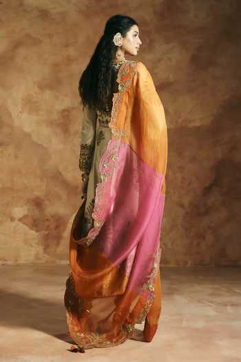 Aman Takyar Embroidered Anarkali Set