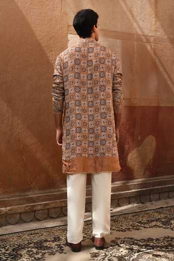 Darzi House Osian Ajrakh Print Kurta Set 