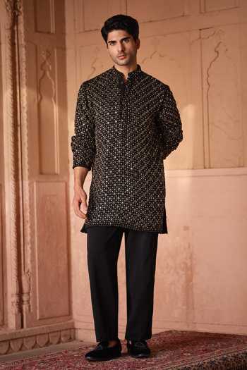 Darzi House Taara Mirror Embroidered Kurta Set 