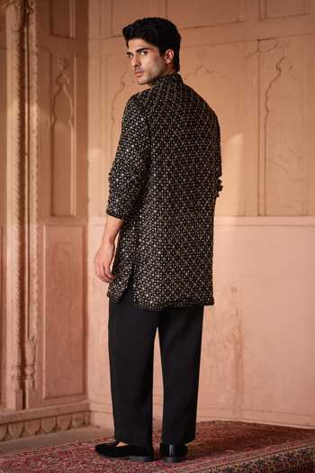 Darzi House Taara Mirror Embroidered Kurta Set 