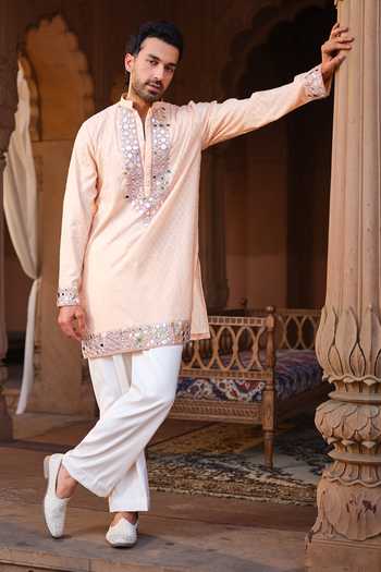 Darzi House Aaina Embroidered Kurta Set 