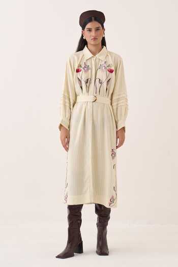 Ofrida Lehar Bloomist Shirt Dress 