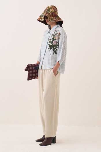 Ofrida Ivory Cotton Anti Fit Online at Aza Fashions Ofrida_Ivory Cotton Anti Fit _Online_at_Aza_Fashions