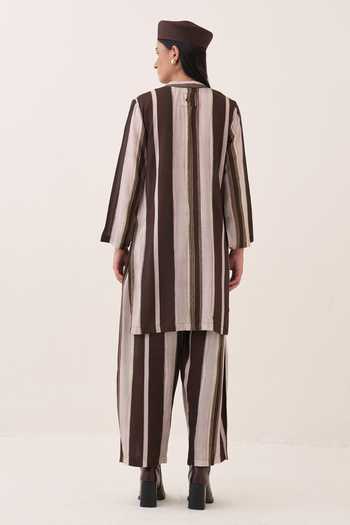 Ofrida Shyam Mantesh Striprd Kurta 
