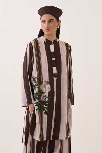Ofrida Shyam Mantesh Striprd Kurta 