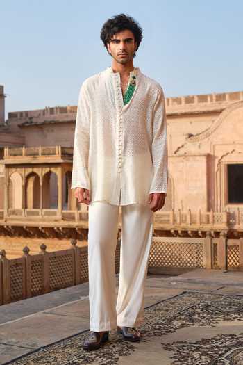 Darzi House Marwar Jharokha Shirt Kurta Set 
