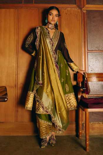 Aditi Gupta Latika Embroidered Anarkali Set 