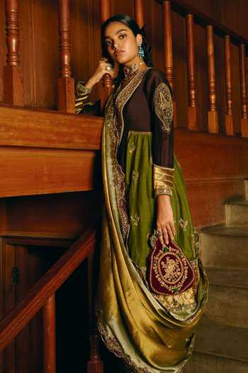 Aditi Gupta Latika Embroidered Anarkali Set 